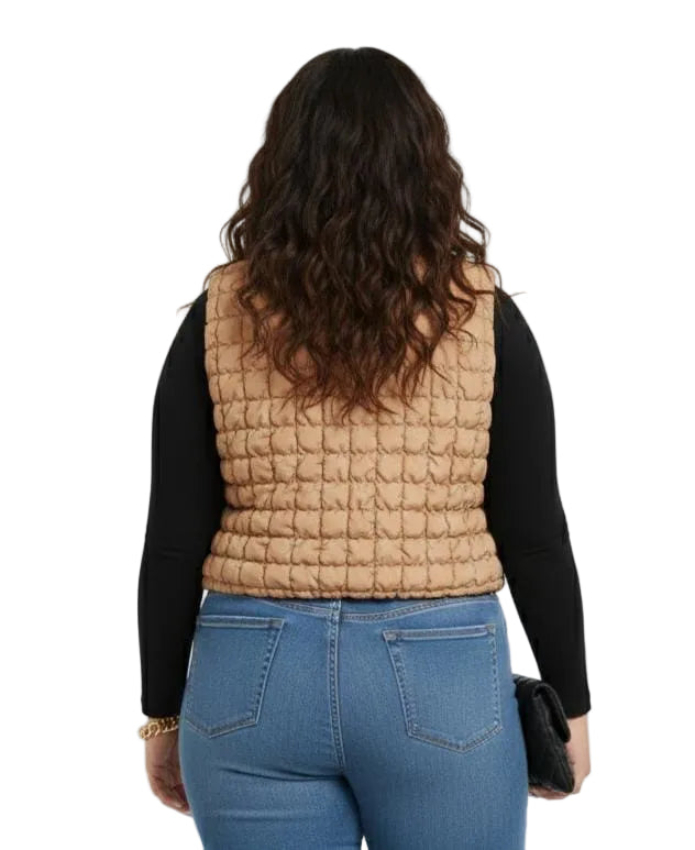 Ashley Brown Plus Size Puffer Vest