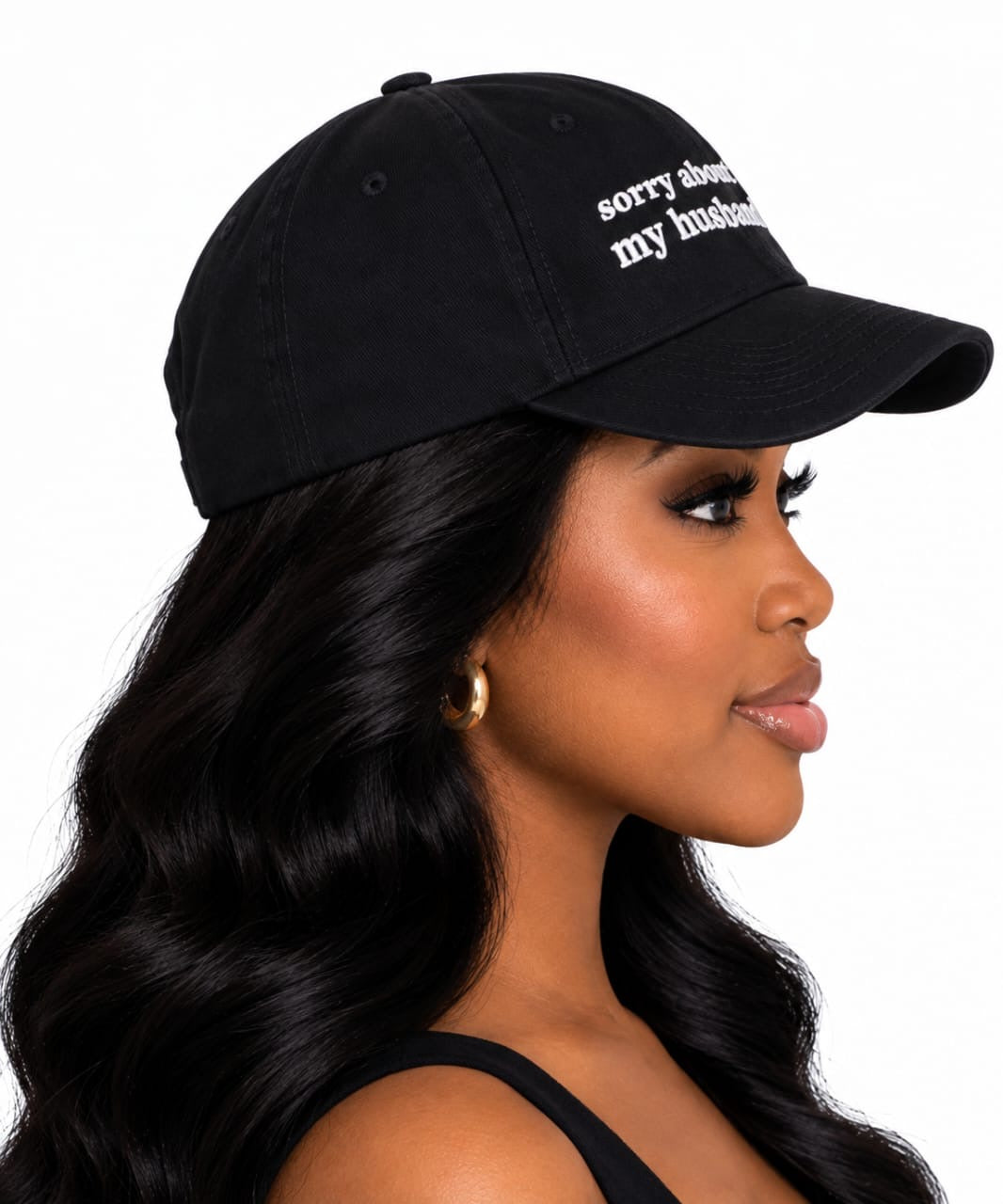Black Adeline “Sorry About My Husband” Hat