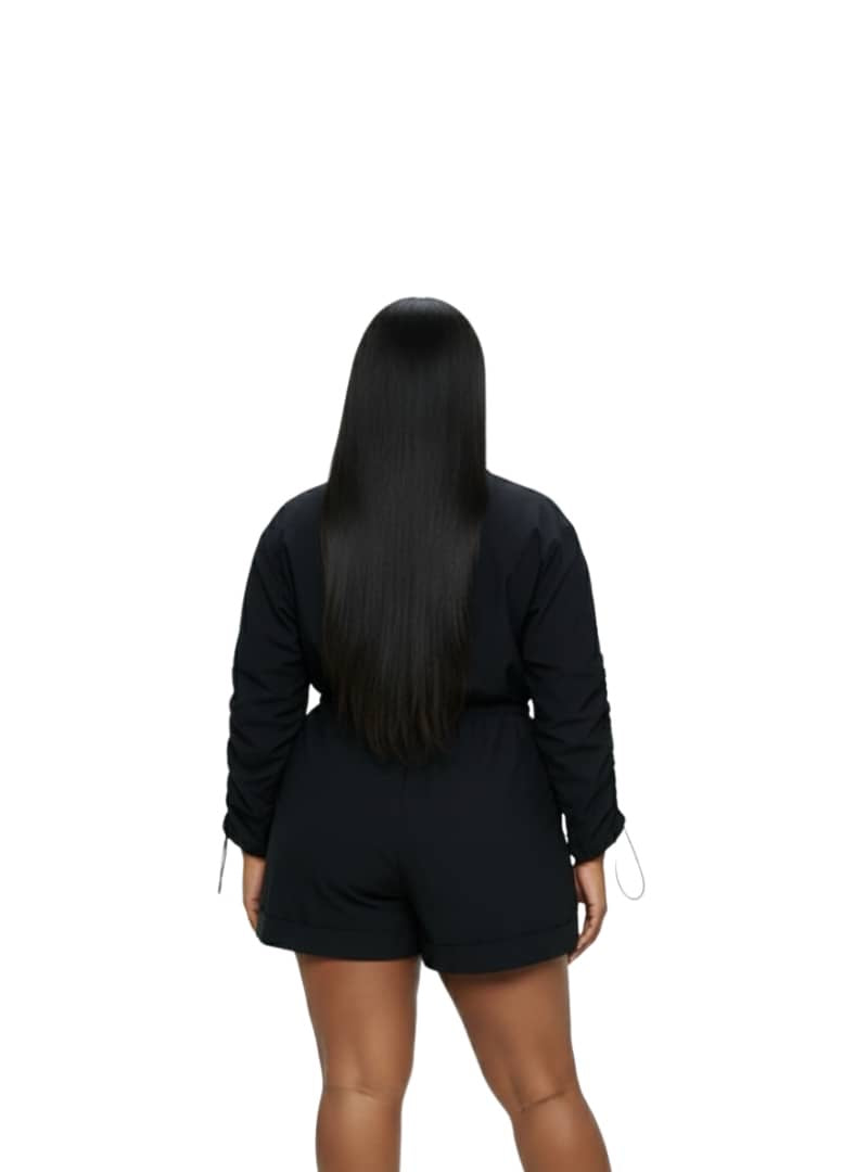 Zara Black Utility Romper &nbsp;
