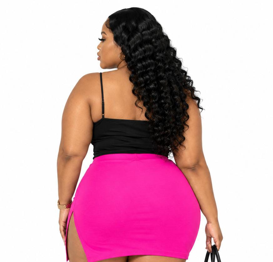 Black Kelsey Plus Size Cowl-Neck Top
