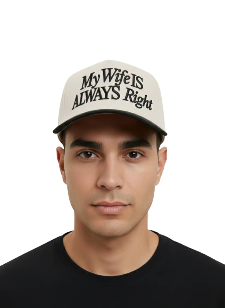 Tan Carter “My Wife Is Always Right” Hat&nbsp;