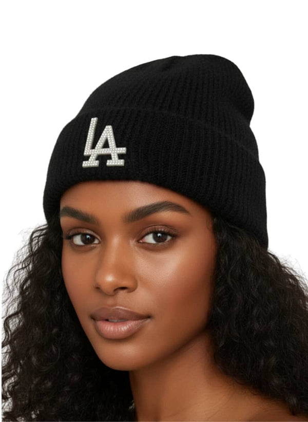 Black LA Beanie