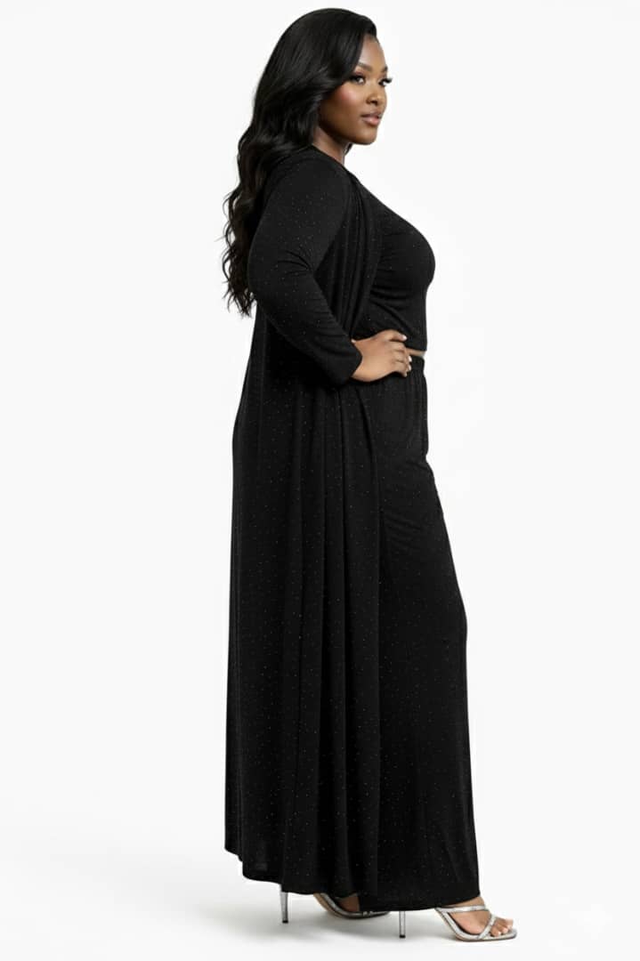 Black Sparkle Jade 3-Piece Set