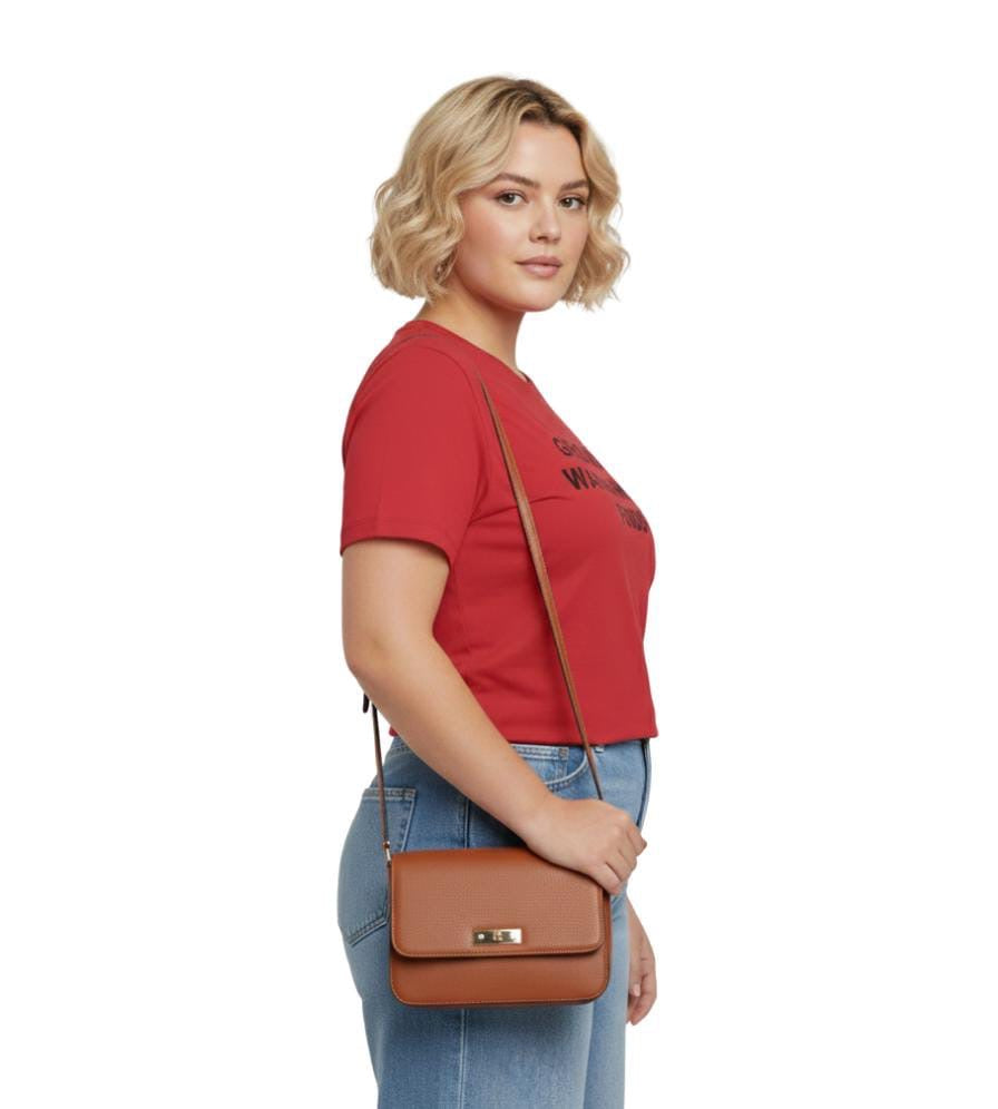 Girls Just Wanna Have Funds Red Short Sleeve Plus Size