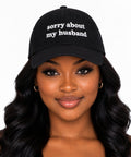 Black Adeline “Sorry About My Husband” Hat